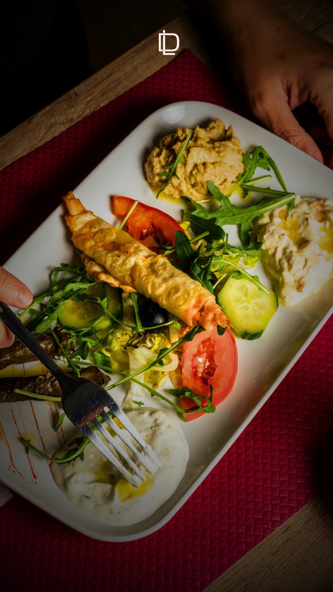 Mezze Destan - Assortiment d'entrées