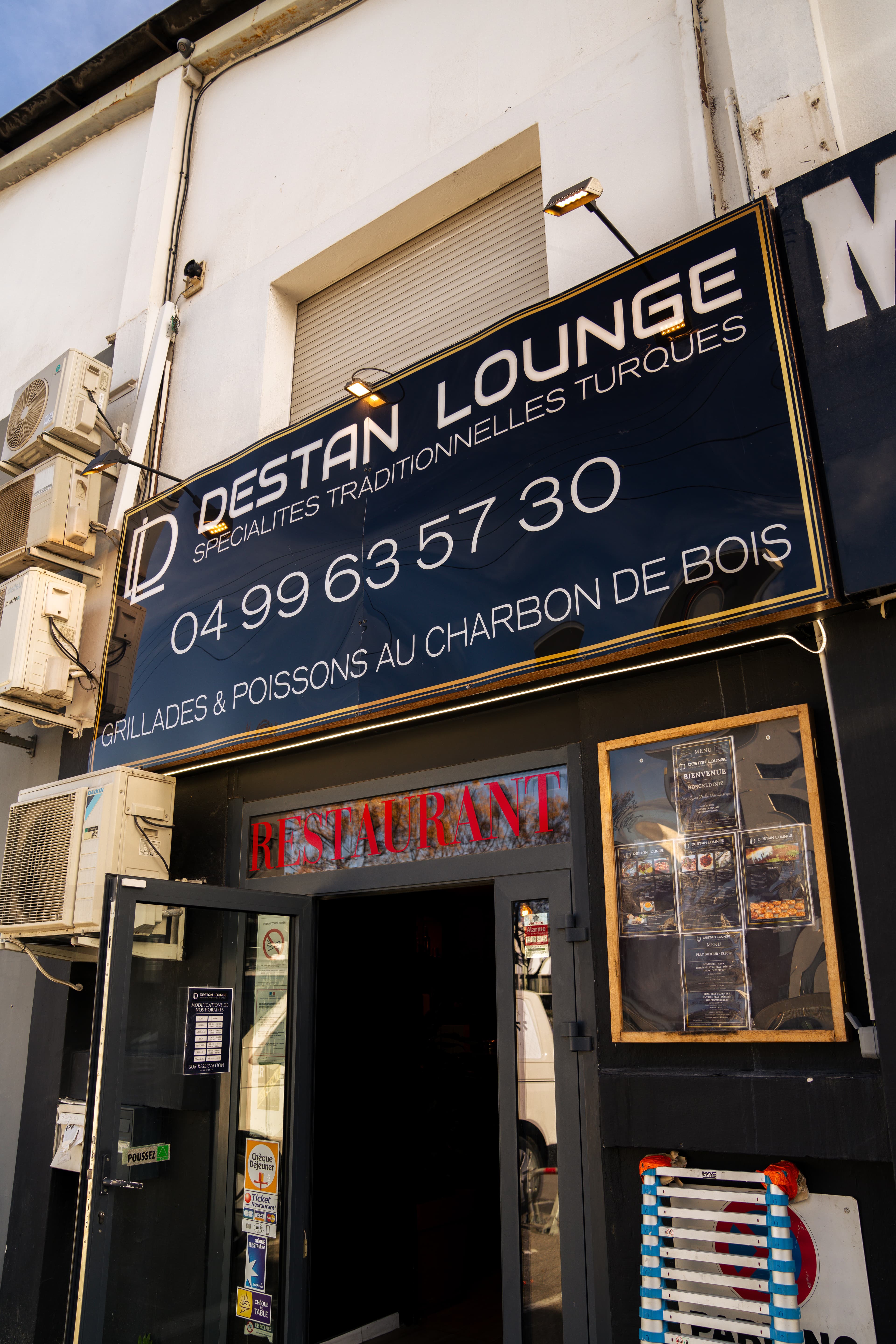 Entrée du restaurant